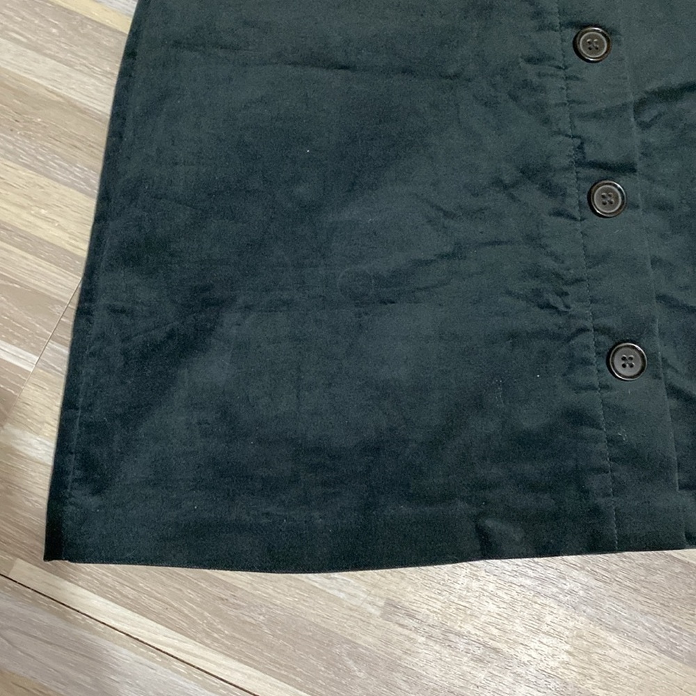 Banana Republic velvet button down mini skirt size women’s 2 - Picture 3 of 10